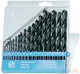 Набор сверл по металлу, 1-10 мм (через 0,5 мм), hss, 19