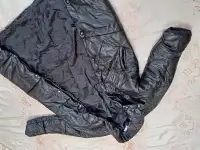 Продается кожаный пуховик, фотография 3