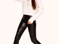 Трендовые леггинсы из эко-кожи