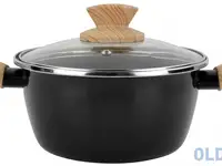 Кастрюля vitrinor orbe 24 24 см сталь