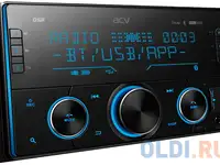 Автомагнитола acv adx-211bm 2din 4x50вт