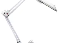 Camelion kd-017a с01 белый (светильник настольный, в к-те база+струбцина, 230v 11w)