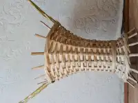 Продам плетеную корзину для цветов, фотография 2