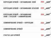 МОДЕЛИ на коррекцию, окрашивание и ламинирование бровей, фотография 7