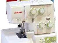 Оверлок janome т-72 белый