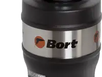 Измельчитель пищевых отходов bort alligator max, 560 вт., объём 1 600