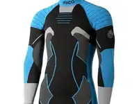 Термокофта mico man official ita nero argento, фотография 10