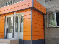 Фасад, кровля, карниз, забор, водосточная система, фотография 8