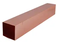 Квадрат медный Размер: 6-38 мм