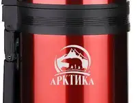 Термос для напитков/еды арктика 202-800 0.8л. красный/белый (202-800/red)