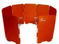 Экран fire-maple ветрозащитный 10 секций алюминиевый цветной