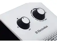 Тепловентилятор electrolux efh/s-1115, 1500/750 вт., s-20 м?., защита от перегрева, регулируемый