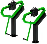 Приседания (зеленый) - уличный тренажер - ст 025-12