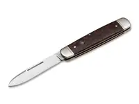 Складной нож cattle knife curly birch boker, сталь n690, рукоять металл/дерево