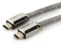 Кабель hdmi cablexpert, серия platinum, 1,8 м, v2.0, m/m, плоский, позол.разъемы,