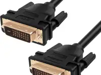 Кабель dvi 3м green connection gcr-dm2dmc-3.0m круглый черный