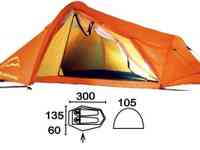 Палатка нормал отшельник n желтая