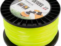 Леска для триммера квадрат 1,6мм х 370м, на din катушке flex