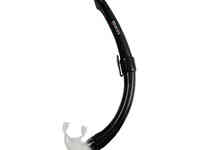 Трубка для плавания mares @ - цв.черный, заг.прозрачный