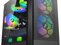 Корпус microatx 1stplayer firebase x4-m без бп чёрный