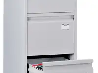 Шкаф картотечный практик "a-43", 995х408х485 мм, 3 ящика для 126 подвесных