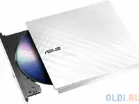 Внешний привод dvd±rw asus sdrw-08d2s-u usb белый retail