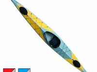 Байдарка каркасно надувная тритон вектор 2 серая/красная