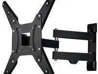 Кронштейн hama h-118103 черный  для жк тв 32"-65"настенный поворот и