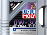 Нс-синтетическое моторное масло liquimoly special tec f 0w30 5 л 8903