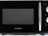 Микроволновая печь hyundai hym-m2050 700 вт черный/хром