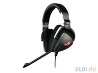 Игровая гарнитура asus rog delta черные (usb type-c + a, rgb