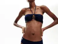 Женский бикини-топ lacoste из переработанных материалов