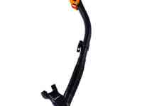 Трубка marlin dry lux (прямая гофра) black/orange