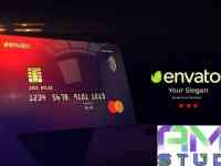 Заказать видеоролик для визуализации пластиковых карт (BANK_4)