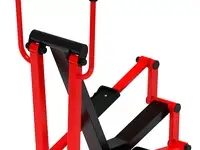 Эллиптический (красный) - уличный тренажер - ст 010-11