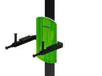 Двойной турник (зеленый) - уличный тренажер - ст 012-12