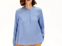 Льняная женская рубашка lacoste