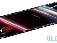 Ssd накопитель colorful bands cn700 512 gb pci-e 4.0 х4