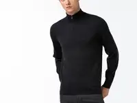 Мусжкой шерстяной свитер lacoste