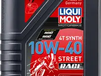 Cинтетическое моторное масло liquimoly motorbike 4t synth street race 10w40 1