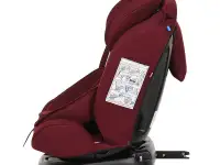 BAMBOLA Автокресло для детей 0-36 кг Minori ISOFIX Темно/Красный 2шт/кор, фотография 4
