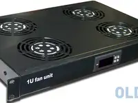 Блок 4-х вентиляторов 19", с подшипниками, без термостата, 1u