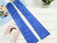 Перчатки атласные длинные в Алматы. В наличии. Доставка, фотография 8