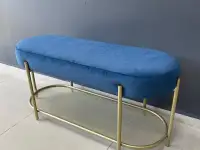 Обувница, пуф, банкетка Woodhouse на металлических ножках в стиле LOFT, фотография 4