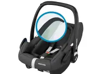 Maxi-Cosi Удерживающее устройство для детей 0-13 кг Rock Essential Black черный 2шт/кор, фотография 2