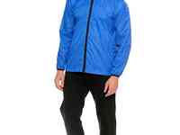 Ветровка мужская непромокаемая мембранная  mac in a sac neon синяя