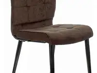 Стул для кухни бюрократ kf-4 коричневый light 10 металл черный на