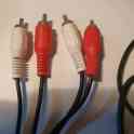 Кабель шнур 2 тюльпана 2 RCA, Аудио видео 90 см