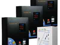 Трехфазный релейный стабилизатор напряжения энергия voltron 30000 (hp)