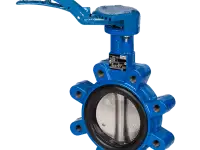 Затвор поворотный, D 1-2000 мм, Давление: Ру16; Ру10..., Марка: 32ч1р..., Материал: нержавеющая сталь...